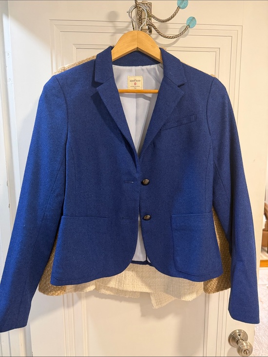 GAP Jackets & Blazers - Gap Royal Blue Two-Button Tailored Blazer